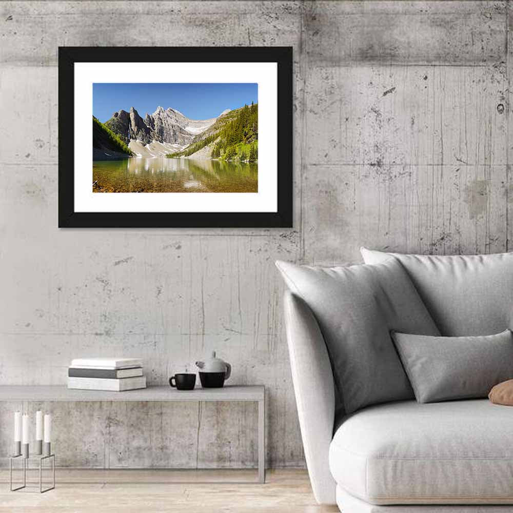 Lake Agnes Reflection Wall Art