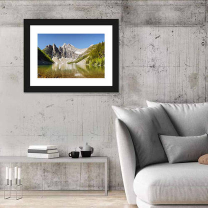 Lake Agnes Reflection Wall Art