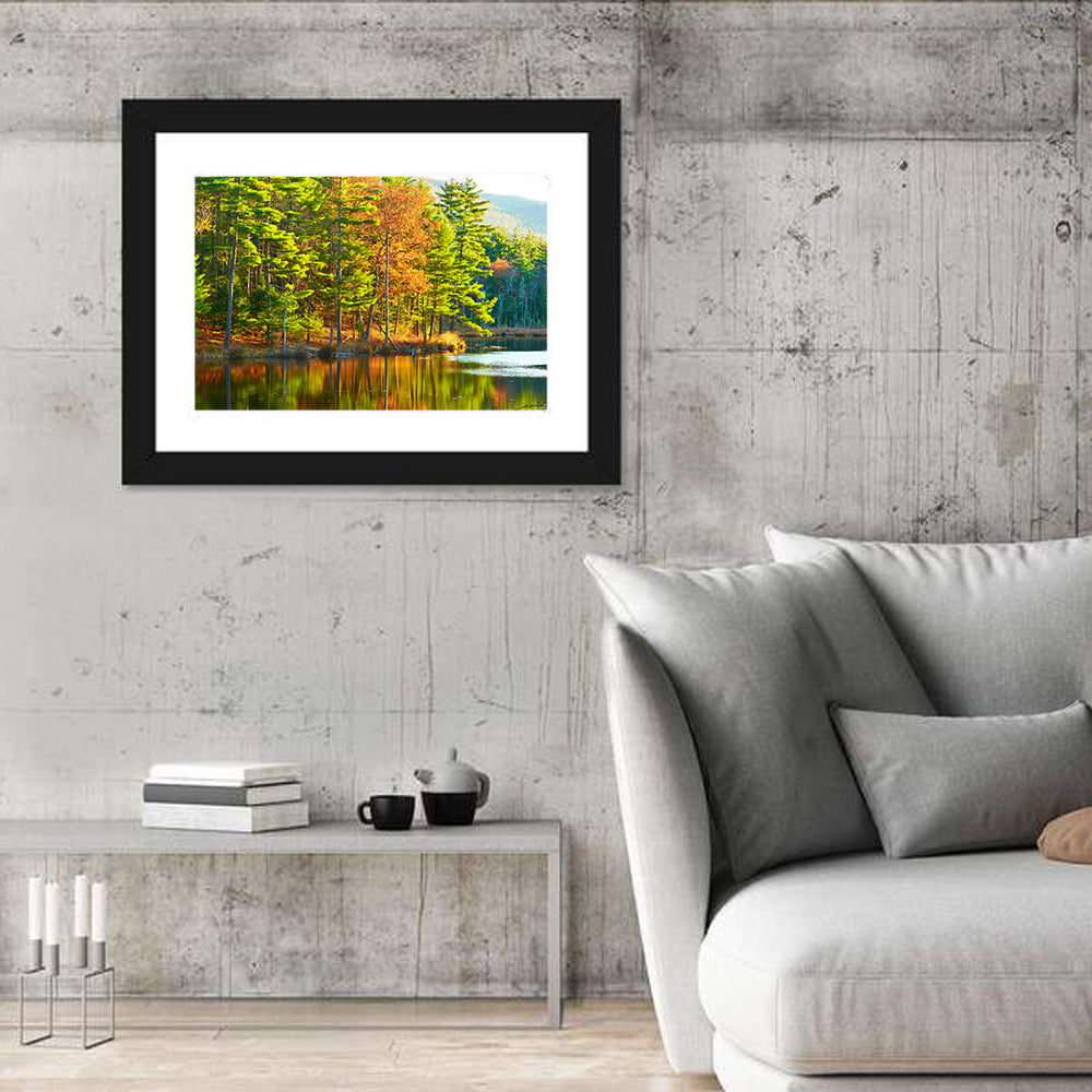 White Mountain National Forest Reflection Wall Art