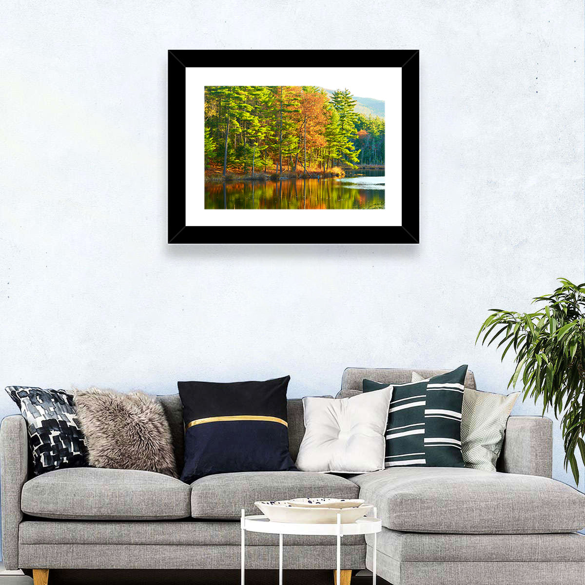 White Mountain National Forest Reflection Wall Art