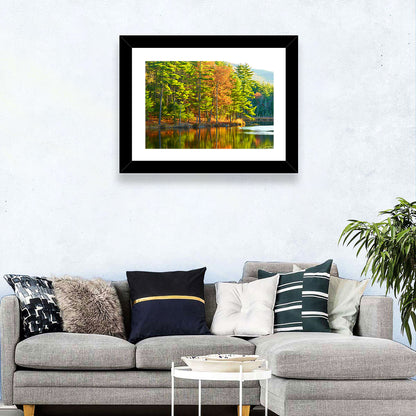 White Mountain National Forest Reflection Wall Art