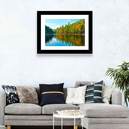 White Mountain Forest Reflections Wall Art
