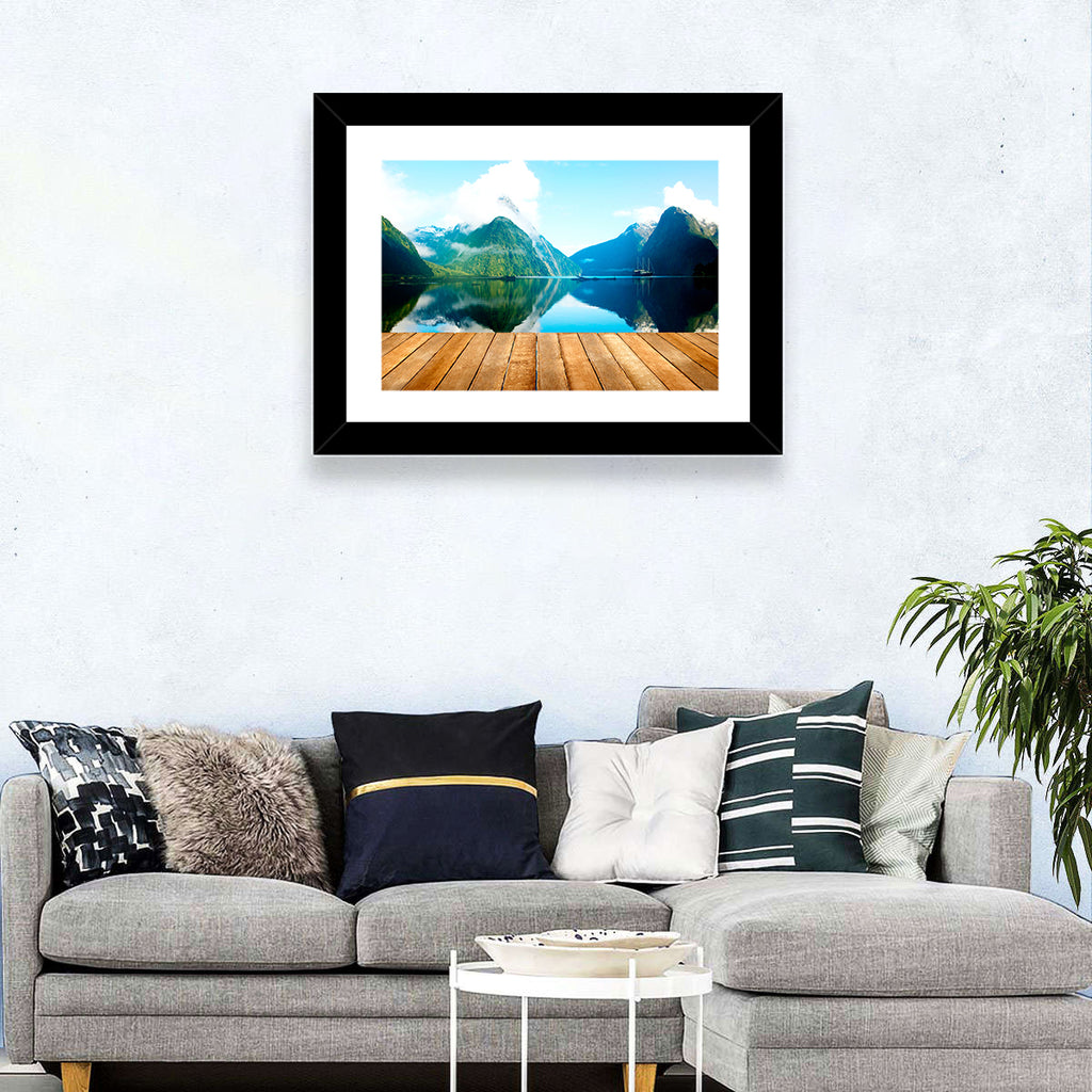 Mitre Peak at Milford Sound Wall Art