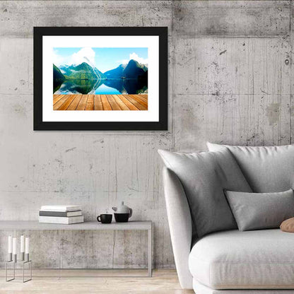 Mitre Peak at Milford Sound Wall Art