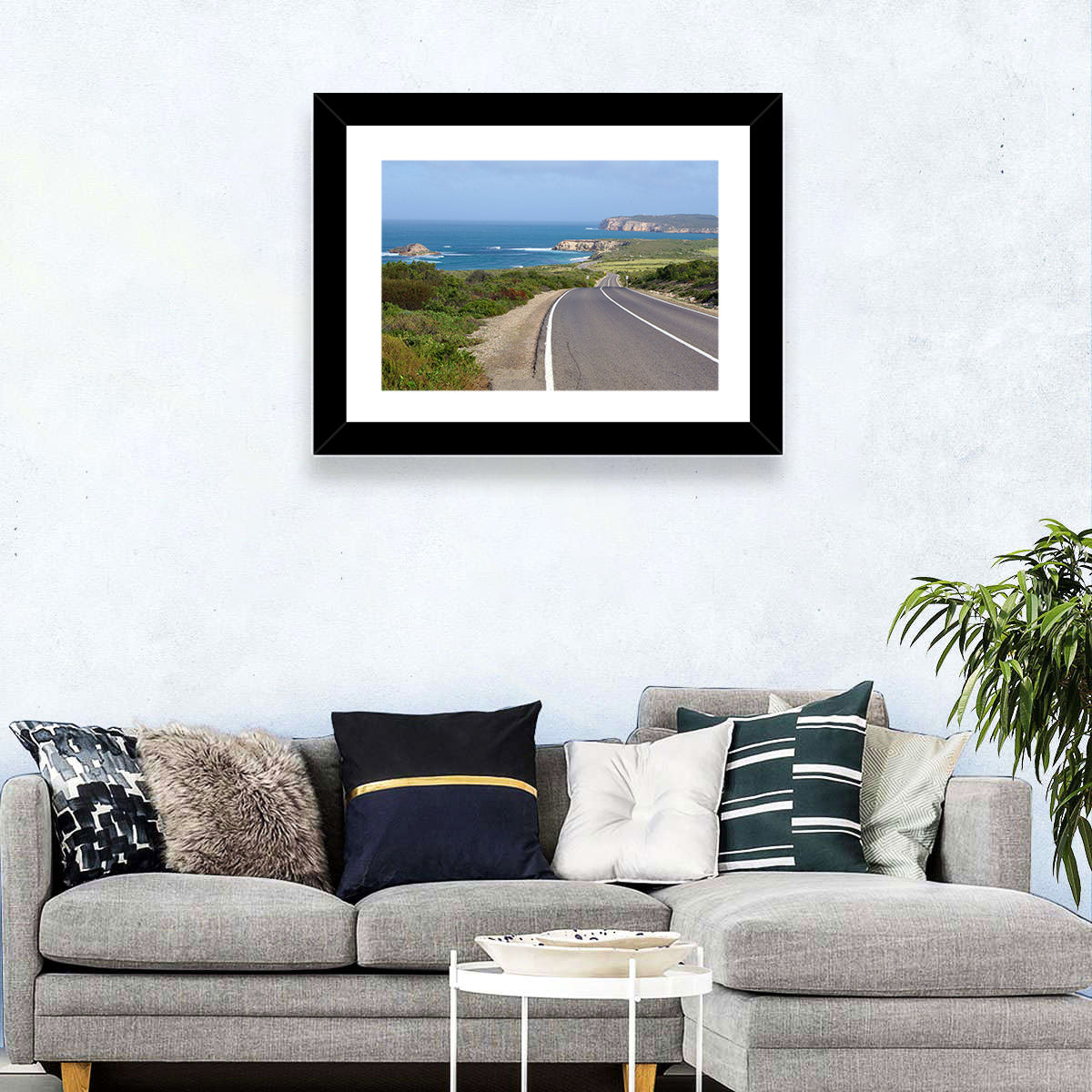 Inneston Coastal Road Wall Art
