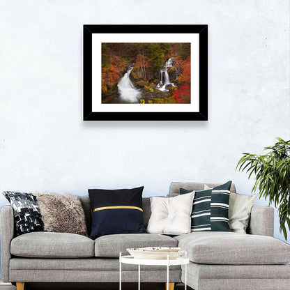 Ryuzu Falls Maple Cascade Wall Art