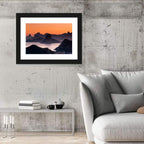 Sugarloaf and Corcovado at Sunset Wall Art