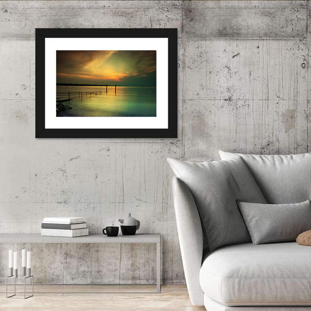 Lake Garda Sunset Wall Art