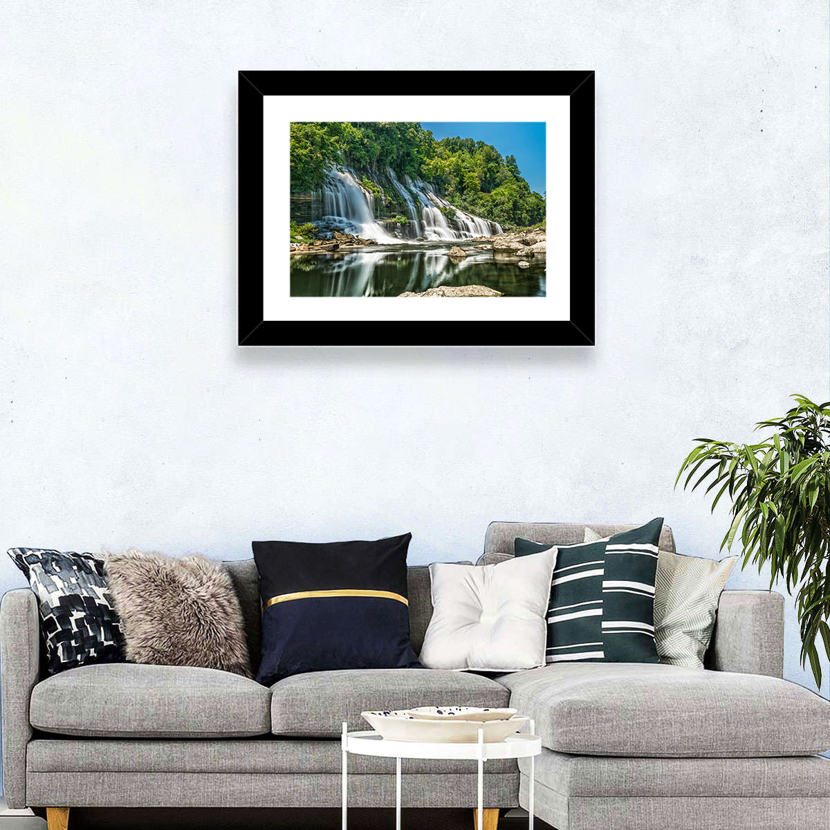 Twin Falls at Rock Island State Park Wall Art