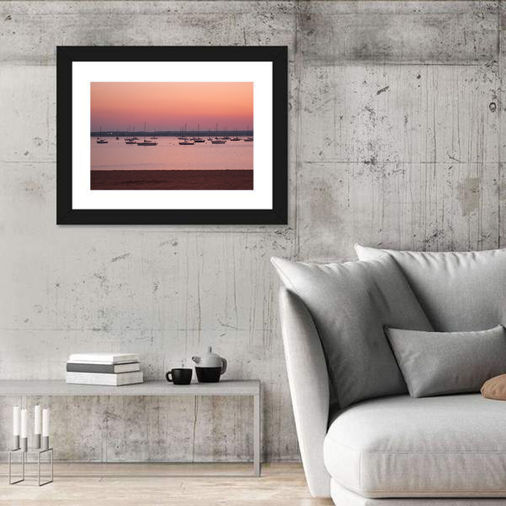 East Haven Beach Sunset Wall Art