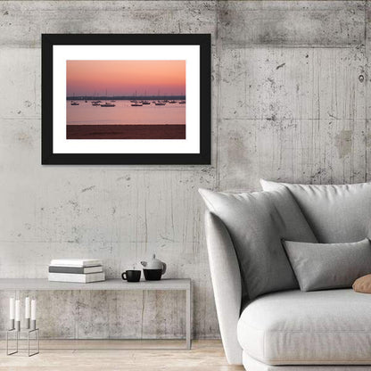 East Haven Beach Sunset Wall Art