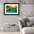 Plitvice Lake Waterfall Wall Art