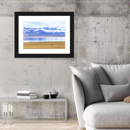 Song Kul Lake Silhouettes Wall Art