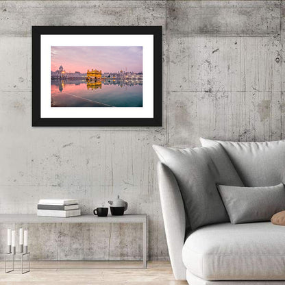 Golden Temple at Dusk, Amritsar Wall Art