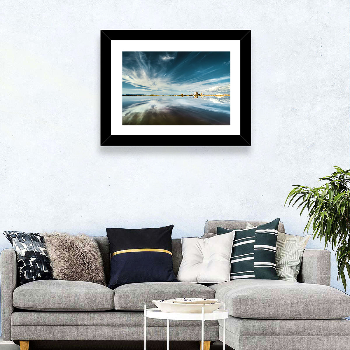 Nubia Salt Pans Reflection Wall Art