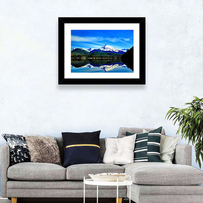 Juneau Mountains Reflection Wall Art