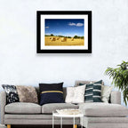 Late Summer Straw Bales Wall Art