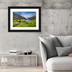 Saksun Turf Roof Cabins Wall Art
