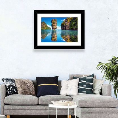 Ko Tapu Limestone Stack, Phang Nga Wall Art