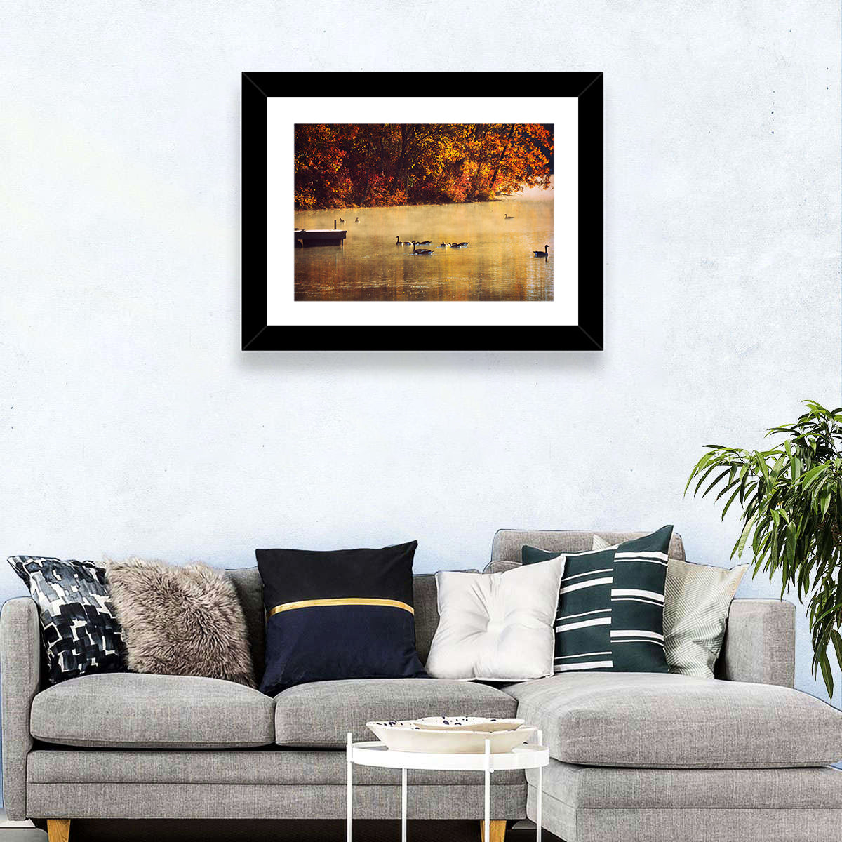 Governor Dodge Misty Lake Wall Art