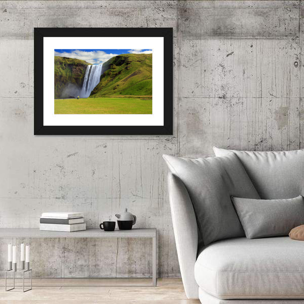 Skógafoss Waterfall Wall Art