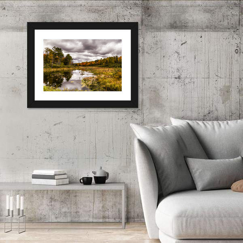 Michigan Autumn Marsh Wall Art