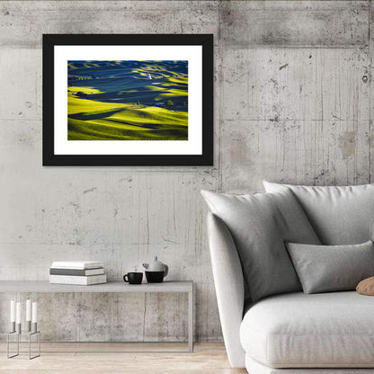 Palouse Hills with Grain Elevator Wall Art