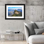 Rio De Janeiro Skyline with Christ the Redeemer Wall Art