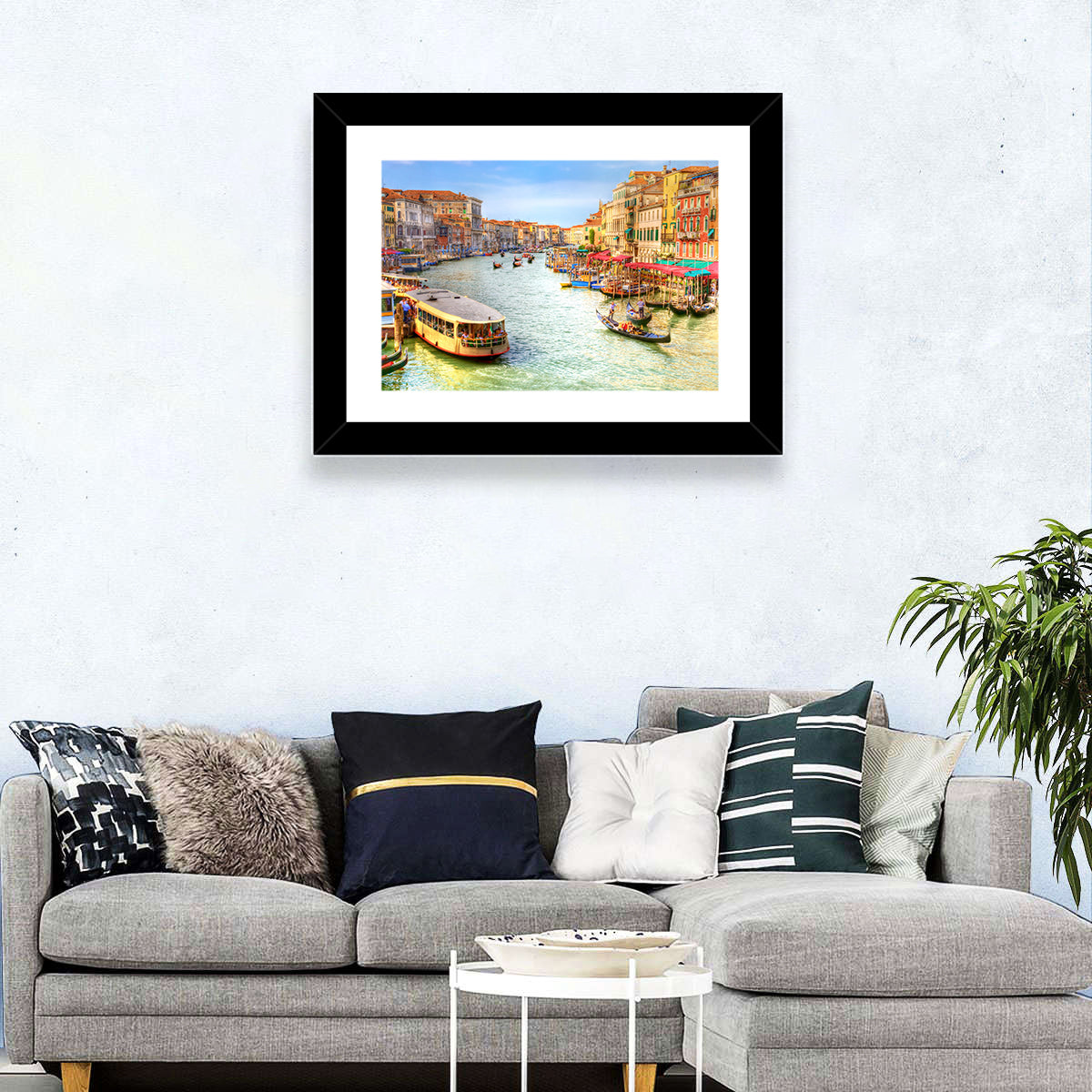 Grand Canal, Venice Wall Art in a room, landscape