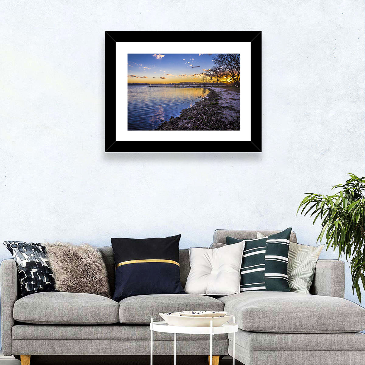 Onondaga Lake Sunset Wall Art