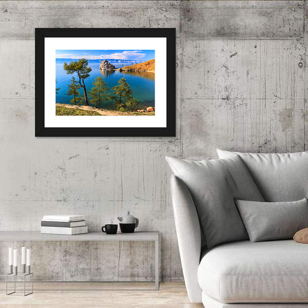 Shamanka Rock, Lake Baikal Wall Art