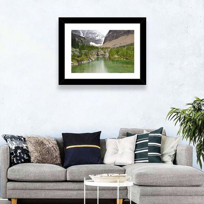 Lake Oesa Alpine View Wall Art