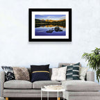 Sprague Lake Sunrise Reflection Wall Art