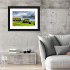 Saksun Village Landscape Wall Art