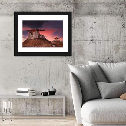 Wings Formation, Bisti Hoodoos Wall Art