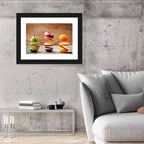 Floating Sliced Fruit Row Wall Art