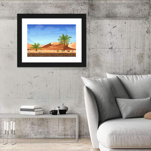 Digital Desertscape Wall Art