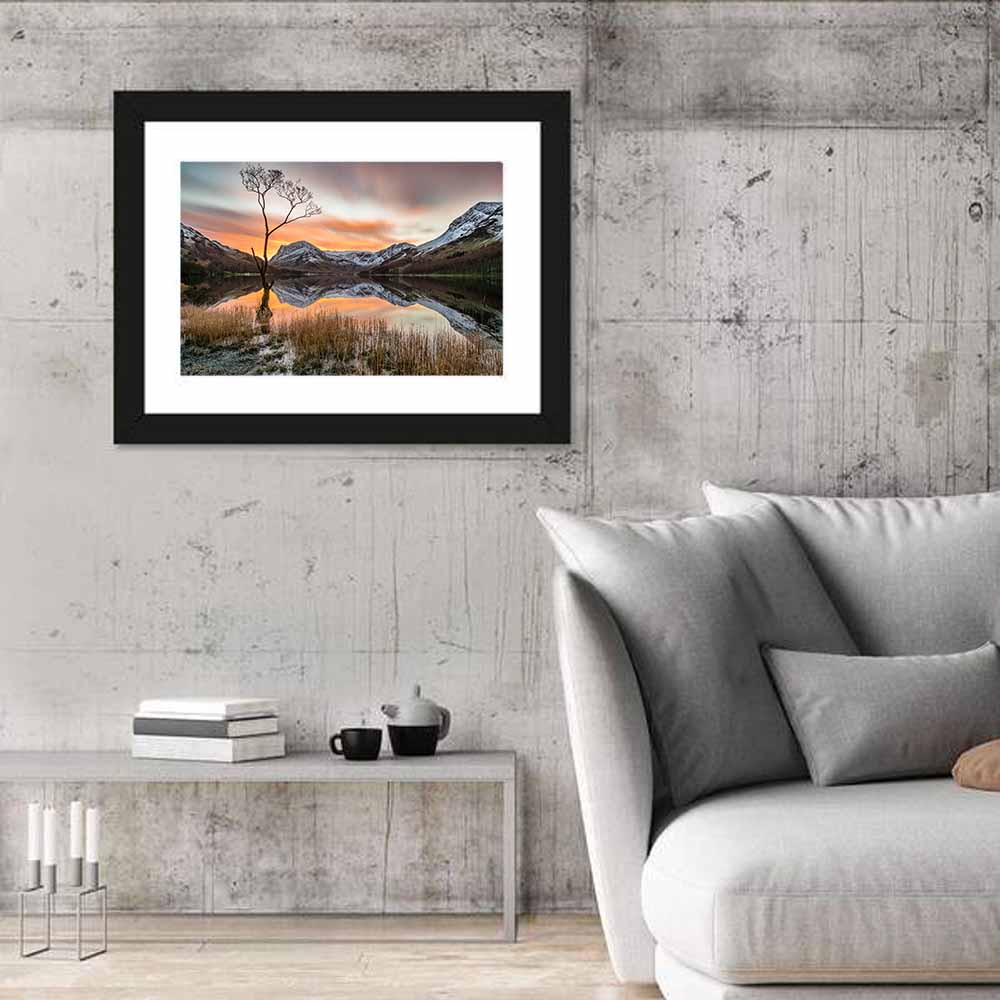 Lonesome Pine, Ullswater Sunrise Wall Art