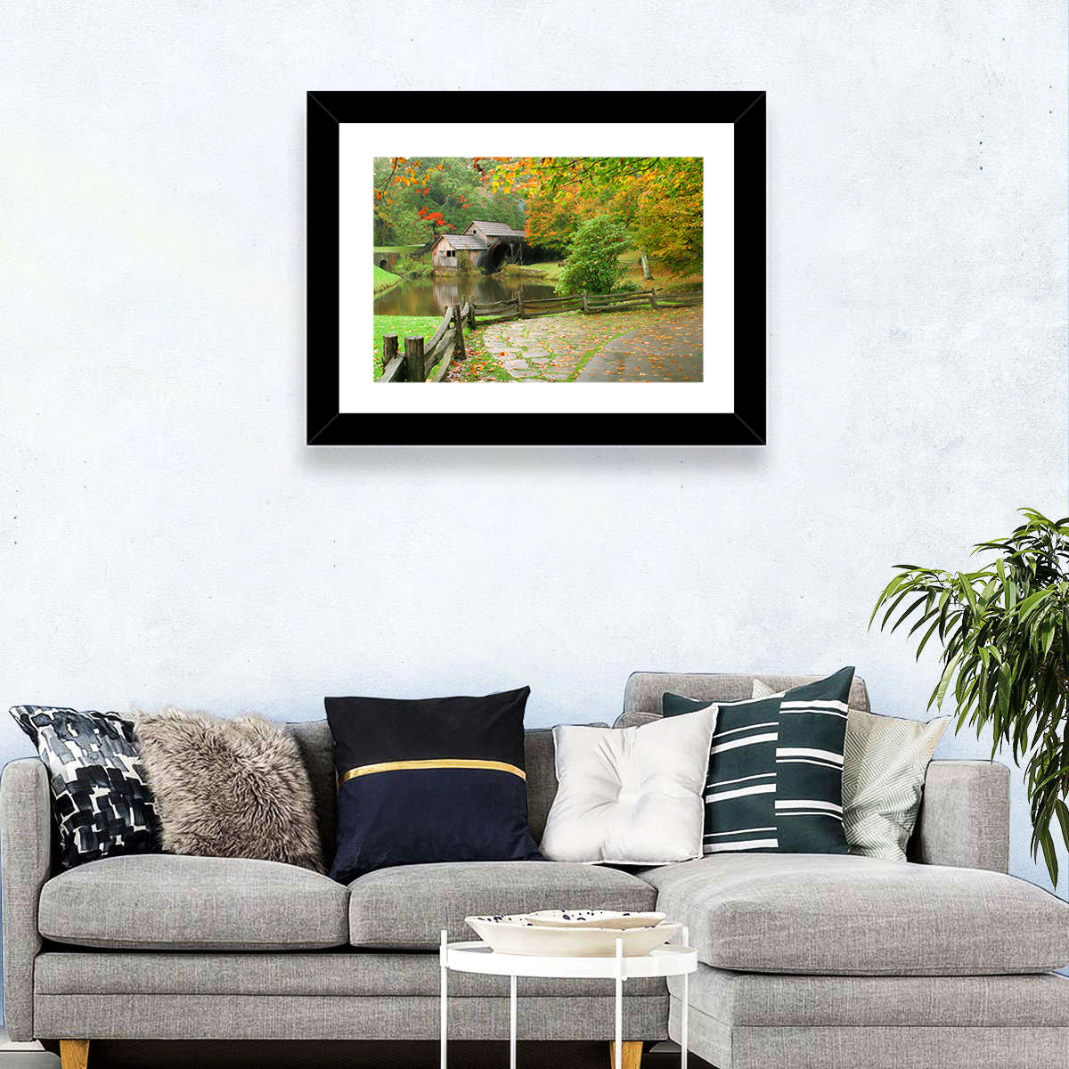 Mabrys Mill Wall Art in a room, landscape