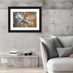F-15 Over Mountain Canyon Wall Art