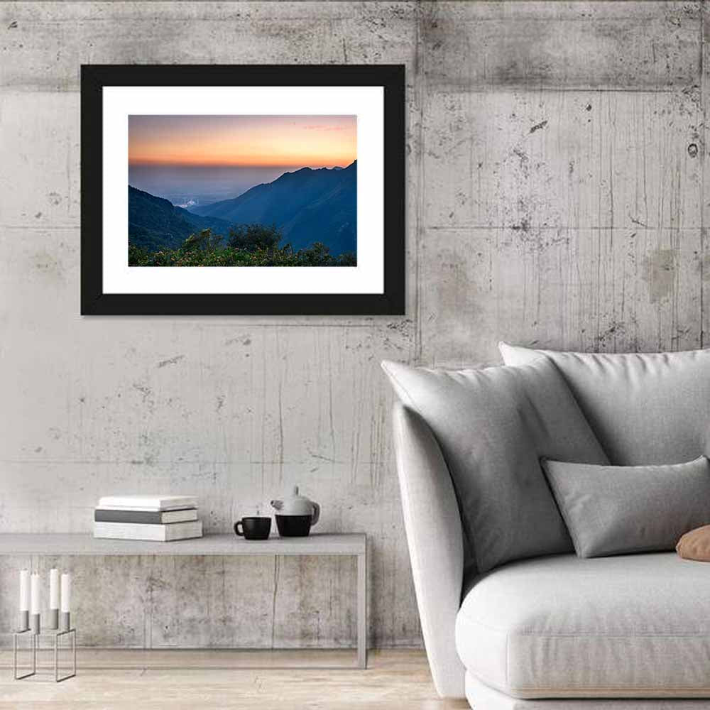 Margalla Hills Twilight Wall Art