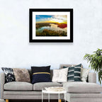 Lake Wylie Golden Sunset Wall Art