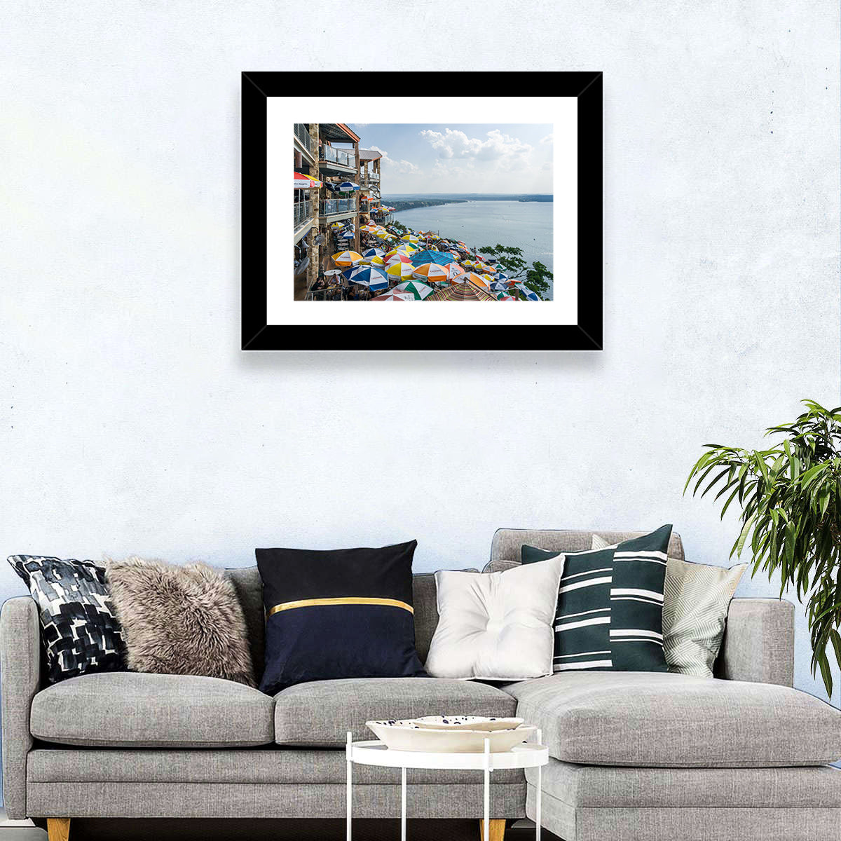 Lake Travis Lakeside Terrace Wall Art