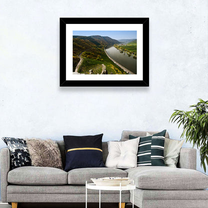 Mosel Valley at Bremm, Germany Wall Art