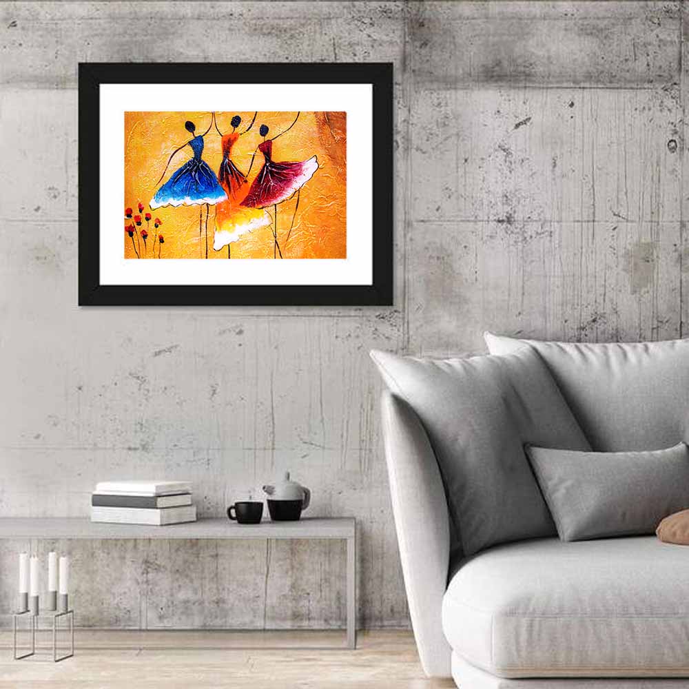 Three Ballet Dancers Wall Art