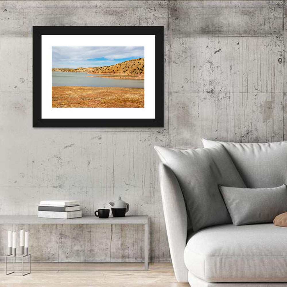 Lyman Lake Arizona Wall Art in a room, landscape