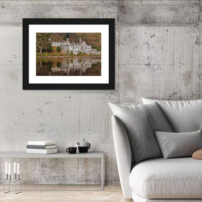 Kylemore Abbey Reflection Wall Art