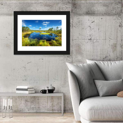 Viru Bogs Reflections Wall Art