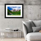 Maroon Bells Reflections at Maroon Lake Wall Art
