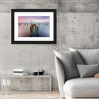 Lake Monroe Pier at Dusk Wall Art